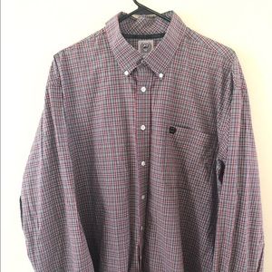 Cinch Button Down Dress Shirt